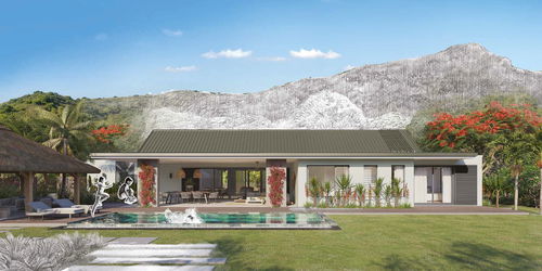 Luxury villa with breathtaking views in Tamarin 3724767853