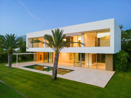 For sale: Luxury villa with panoramic views of the Mediterranean and golf course 3763560212