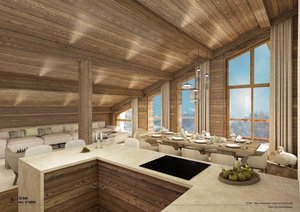 Prestige duplex in the heart of the Alps at Val-d’Isère – Elegance and authenticity 376557211
