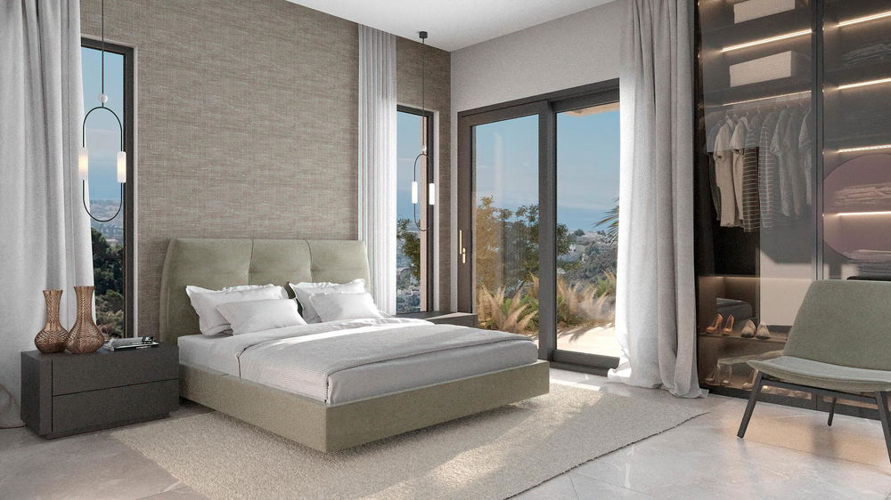 Elegant Contemporary Villa with Panoramic View in El Madroñal – Spain 3968739870