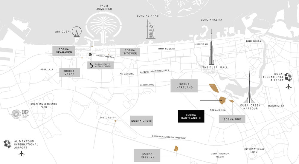 Sobha Hartland 2 – Skyscape: Luxurious 1-Bedroom Apartments with Panoramic Views and World-Class Amenities 3984754970