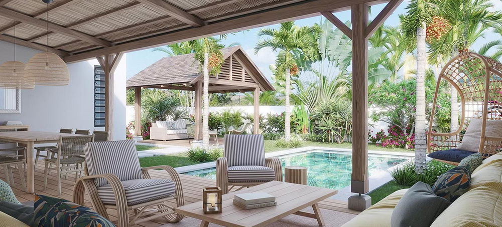 Villa for sale in Mont Mascal with garden, a stone’s throw from the beaches of Mauritius 4040819309