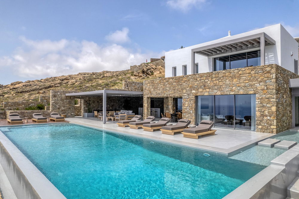 Minimalist Cycladic Villa with Sea View and Pool for Sale | Elia, Mykonos 4053019910