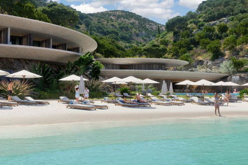 Dream apartment in Elounda, Crete: Panoramic sea view, private pool 4130267012