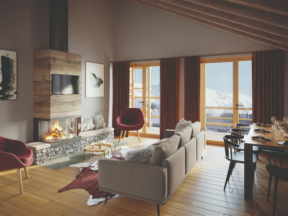 Magnificent 3 bedrooms apartment with cabin in the new programme les fermes de l’alpe 4147251339