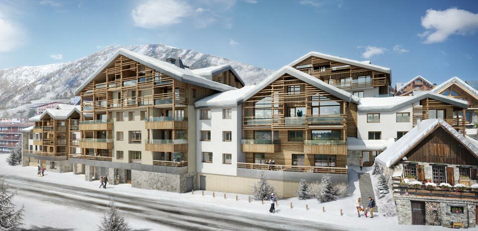 Magnificent 3 bedrooms apartment with cabin in the new programme les fermes de l’alpe 4147251339