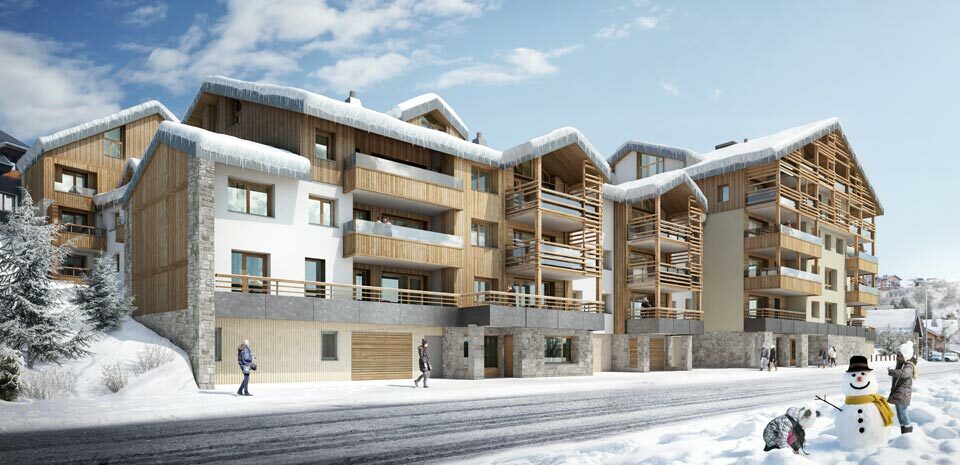 Magnificent 3 bedrooms apartment with cabin in the new programme les fermes de l’alpe 4147251339