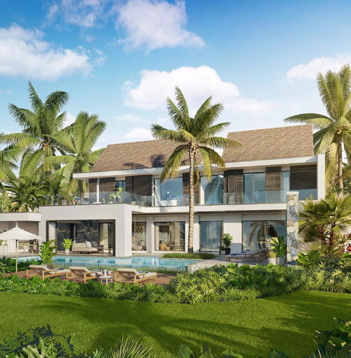 Luxury villa for sale in Belle Mare, Mauritius with direct access to the beach 4168640304