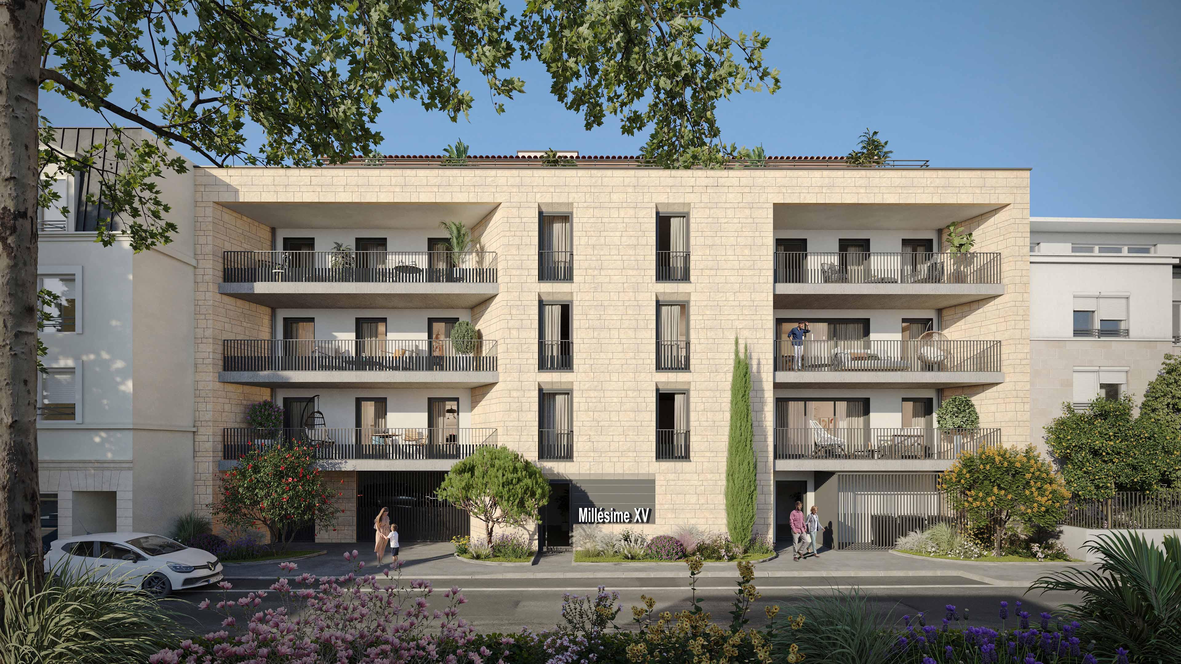 Prestigious Attic Apartments in the Heart of Pessac, Bordeaux – Panoramic Terraces and Modern Comfort 423250001