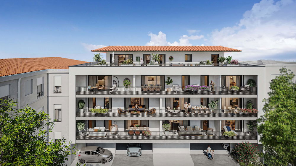 Prestigious Attic Apartments in the Heart of Pessac, Bordeaux – Panoramic Terraces and Modern Comfort 423250001