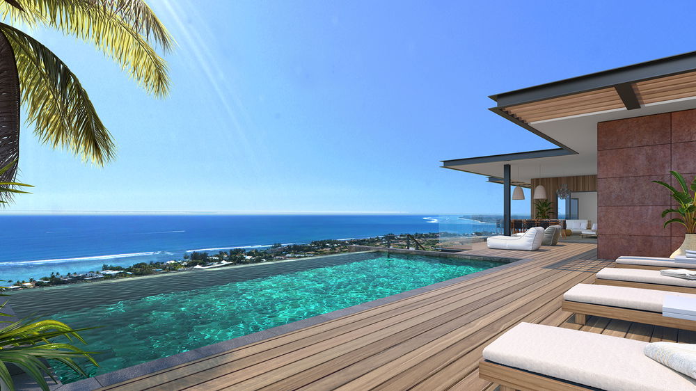 Majestic Villa with Contemporary Design and Breathtaking Ocean Views in Rivière Noire 4234890314