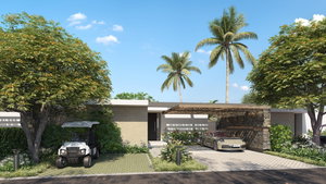 Invest in a luxury 2 bedroom villa with golf view in Azuri, Mauritius 4253788532