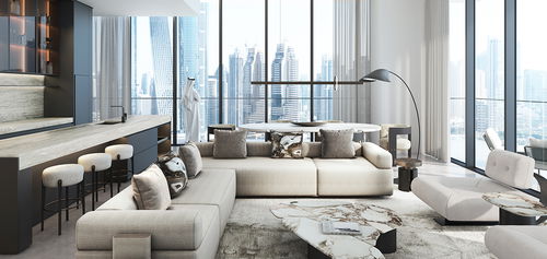 W Residences Dubai Harbour – Sophisticated 3-Bedroom Apartment with City Views and World-Class Amenities 481000936