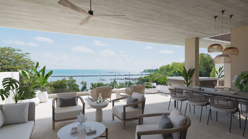 Invest in these dream oceanfront penthouses in Haute Rive 506349419