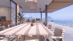 Duplex luxury villa with panoramic ocean view 779253540