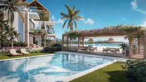 Luxurious flat with garden and terrace for sale near dream beaches 823557093