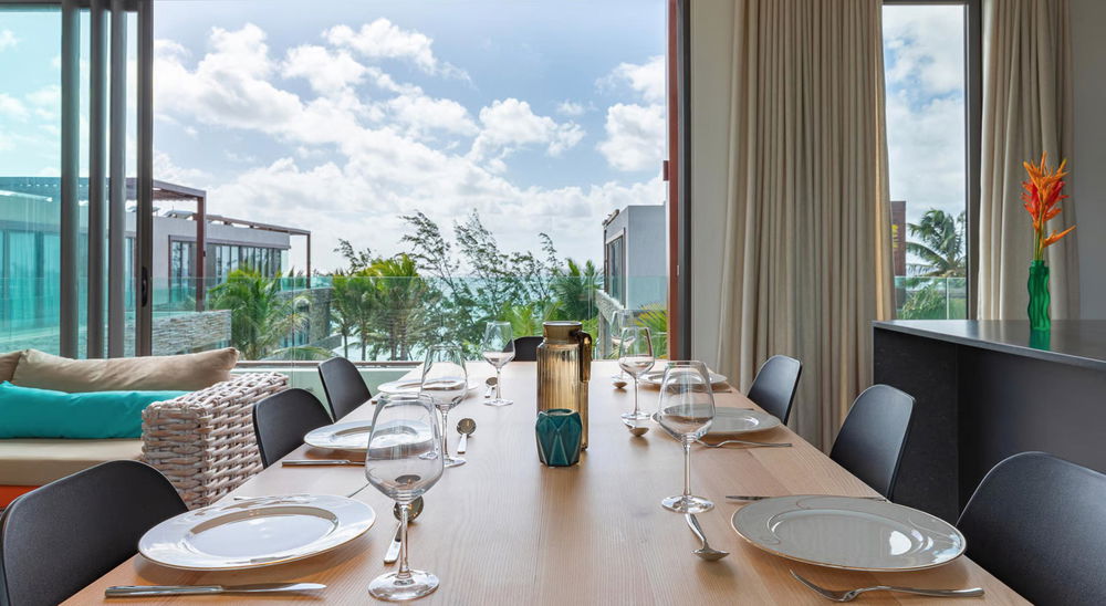 Penthouse in Palmar by the sea with panoramic views, swimming pool and private beach 828909658