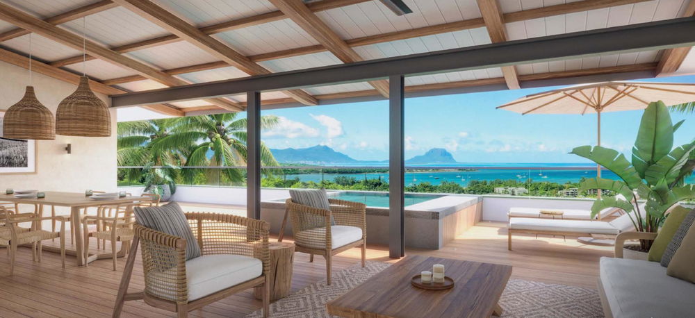 Villa with pool, sea view, and golf course access | Black River, Mauritius 906251077