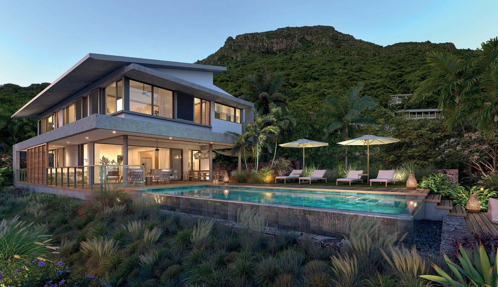 Villa with pool, sea view, and golf course access | Black River, Mauritius 906251077