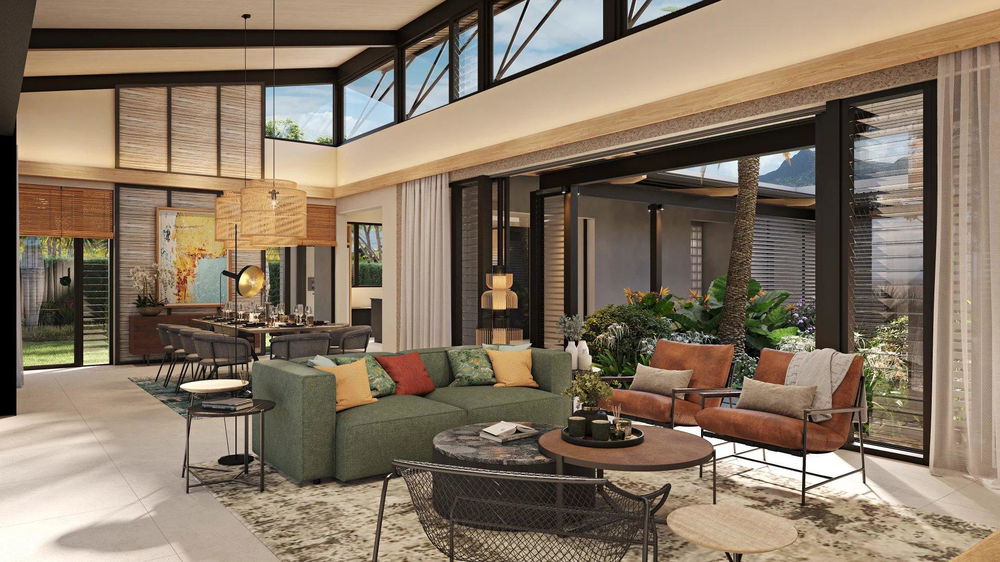 HARMONIE : 204 m² villa with sea view and Le Morne mountain panorama in Rivière Noire 909499962