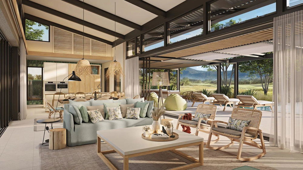 HARMONIE : 204 m² villa with sea view and Le Morne mountain panorama in Rivière Noire 909499962