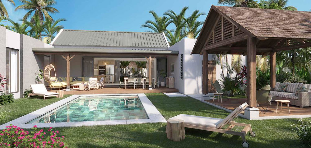 For Sale : 3-bedroom villa with pool,  garden and customizable options in Mauritius 971267897