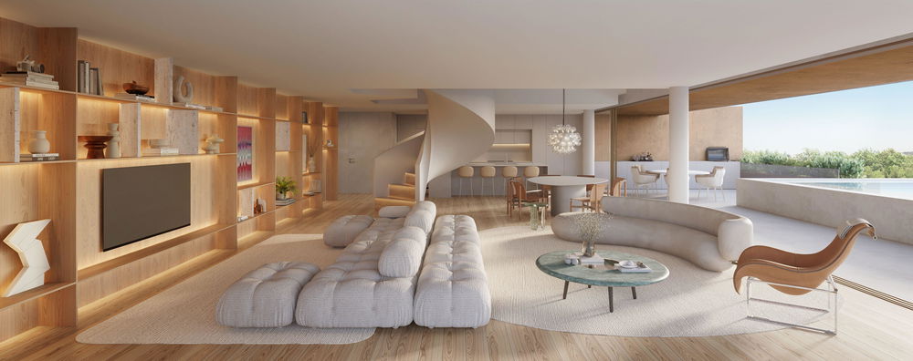 3 Bedrooms Duplex Apartment with private garden & pool, Gandarinha, Cascais 1096689042