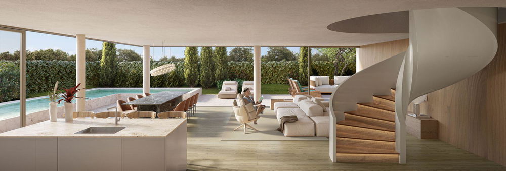 3 Bedrooms Duplex Apartment with private garden & pool, Gandarinha, Cascais 1096689042