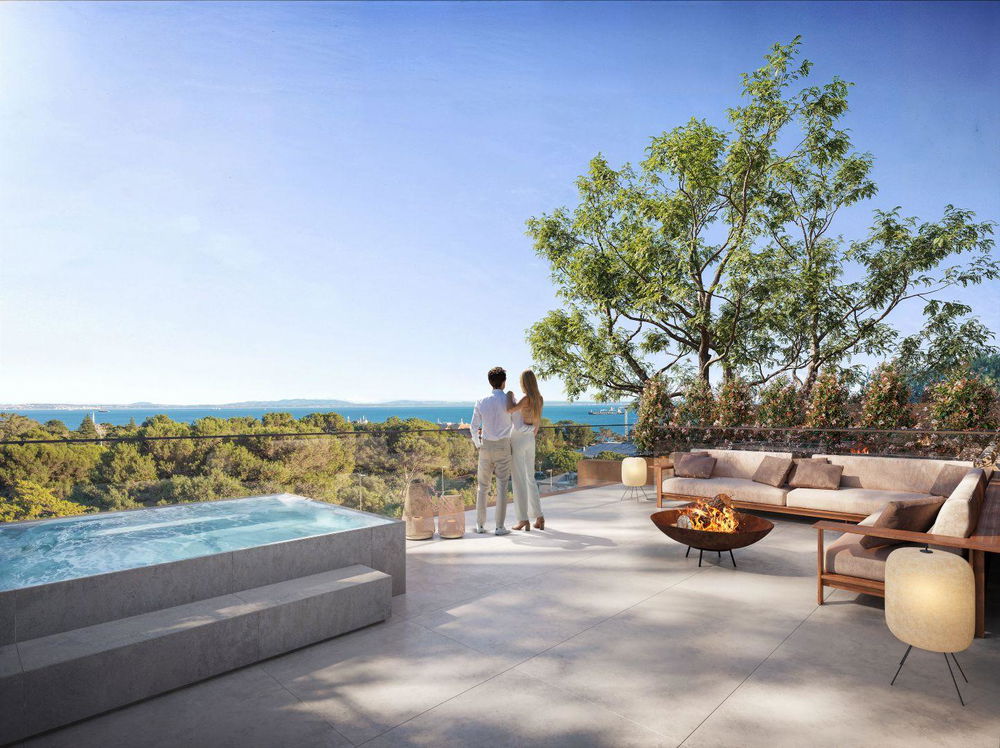 4 Bedrooms Duplex Apartment with private garden & pool, Gandarinha, Cascais 4268661747