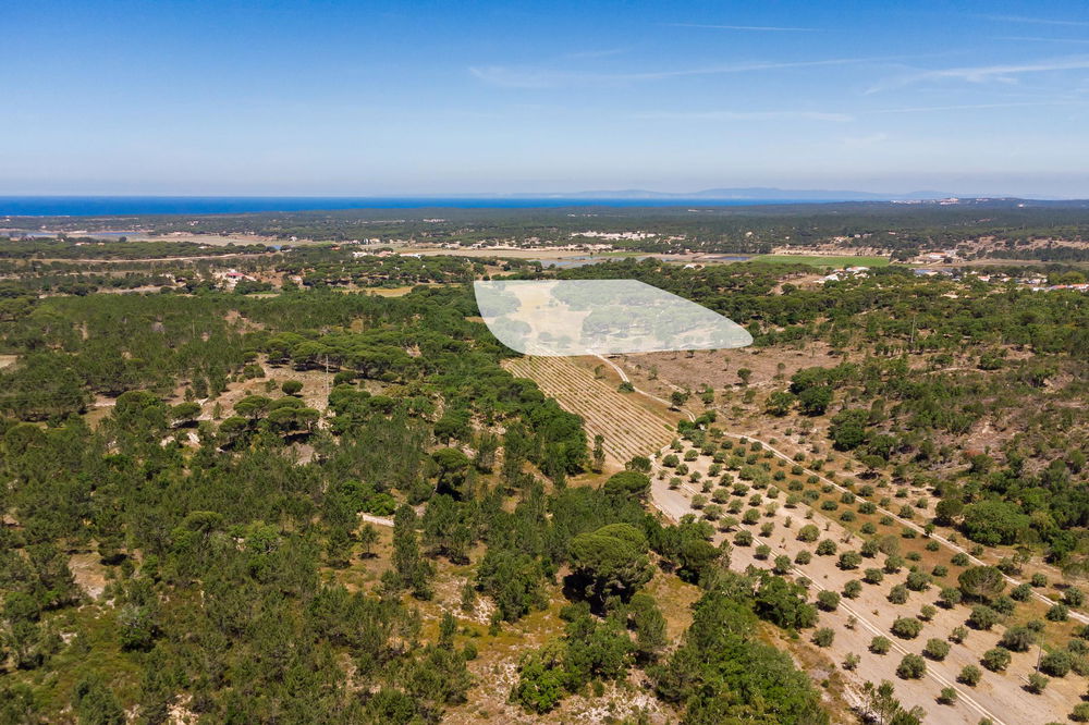 Fantastic, Land plot with approved project, sea view, Melides 2982840587