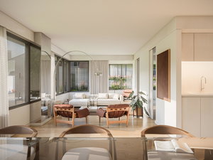 2 Bedroom Apartment Duplex with Balcony Aura 287173261