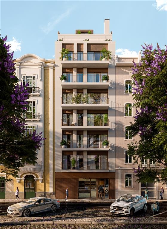 1 Bedroom Apartment with Balcony Citiflat Avenidas Novas, Lisbon 3443387900