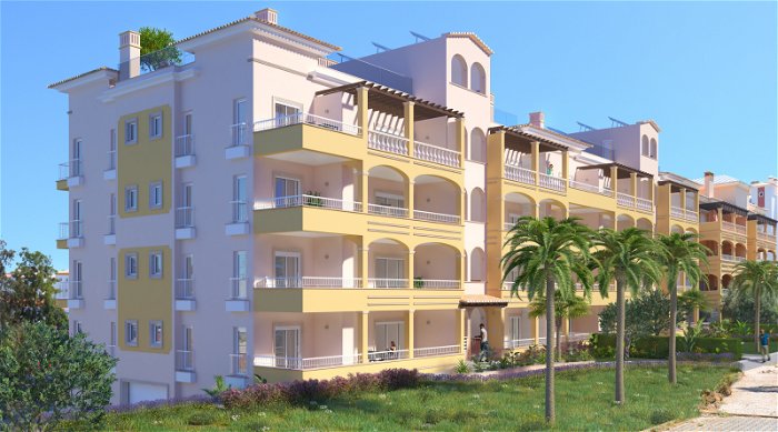 2-bedroom apartment, in gated community, in Lagos, Algarve 1140517417