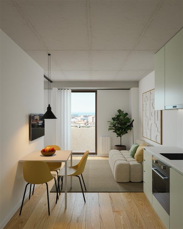 New T2 Smart (T1+1) apartment, in Leça da Palmeira 2360027979