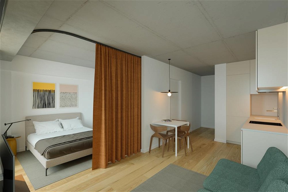 New T2 Smart (T1+1) apartment, in Leça da Palmeira, Porto 3195728356