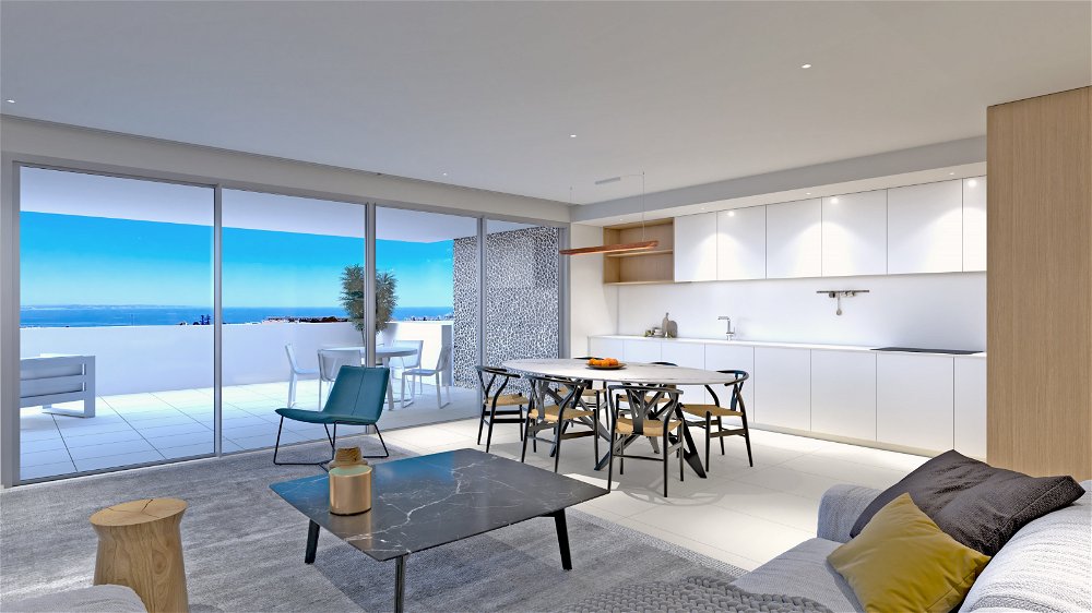2-bedroom duplex apartment with sea views, in Lagos, Algarve 4050786609