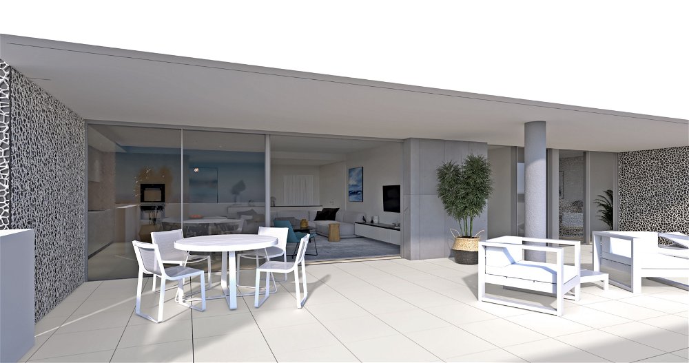 2-bedroom duplex apartment with sea views, in Lagos, Algarve 4050786609