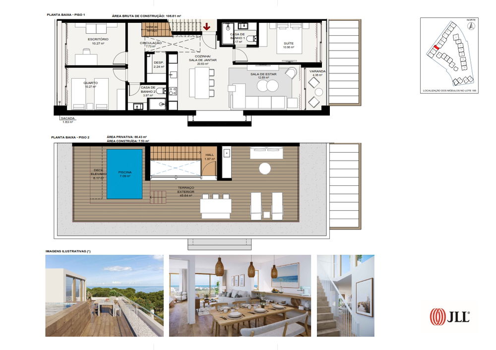 3-bedroom duplex apartment, Pestana Porto Covo, Sines 3367332165