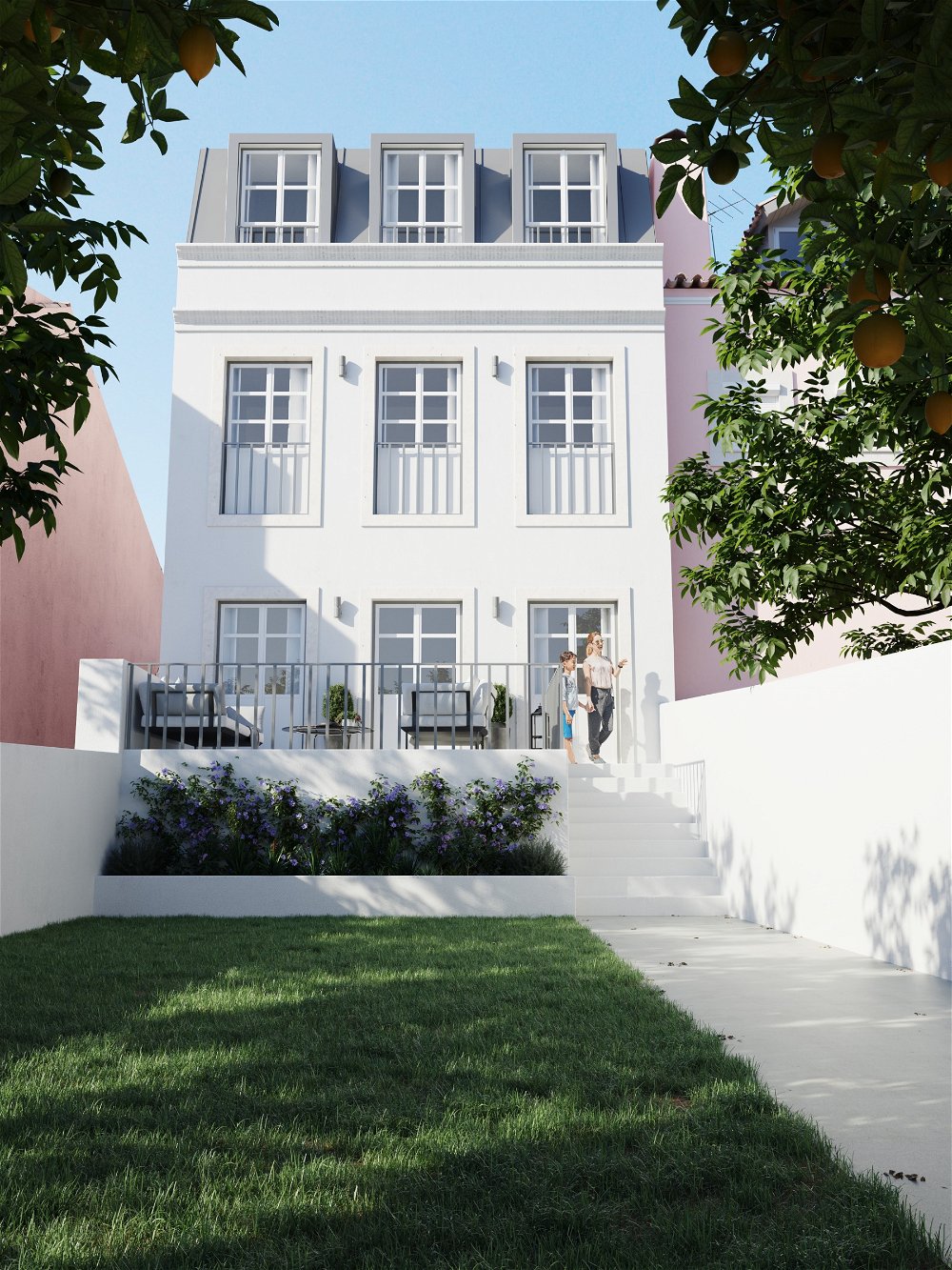 3-bedroom villa with approved project in Ajuda, Lisbon 3244501055