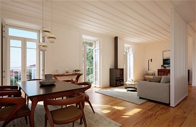 4-bedroom apartment with sea view in Estoril 3655952120