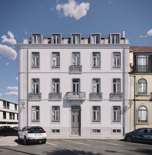 2-bedroom apartment, new, with balcony in Alcântara, Lisbon 2590030953