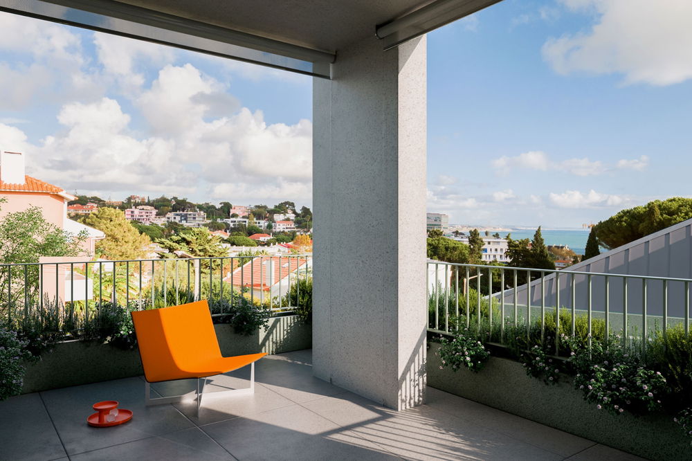 3-bedroom duplex apartment with terrace in the AZO LUZ VIVA, in Cascais 1160184389