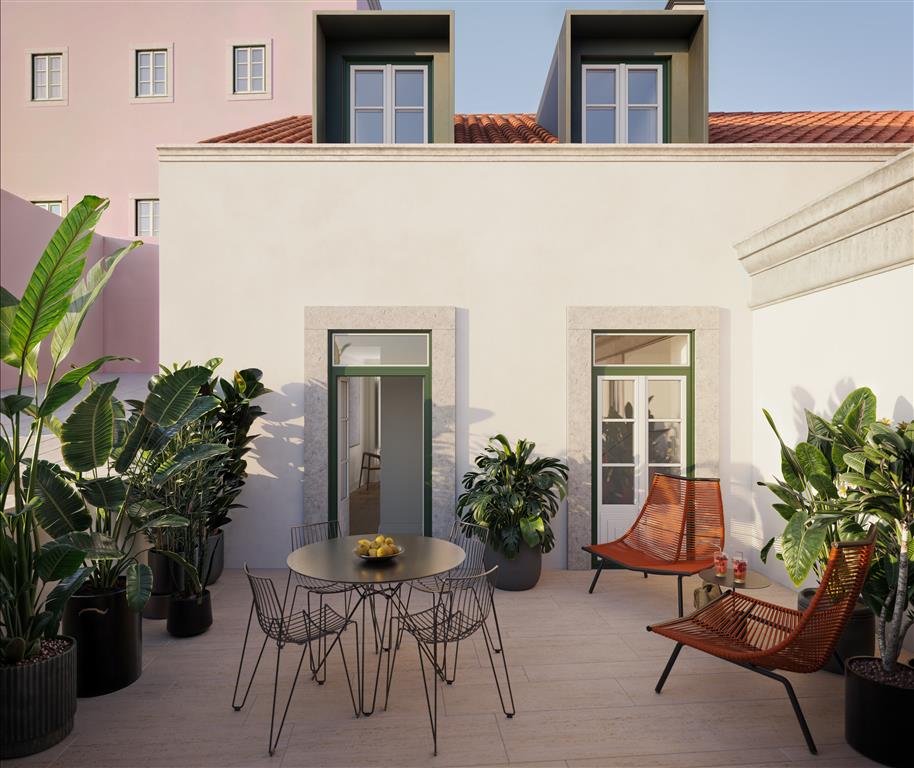 1 Bedroom w/ balcony, Rocio Salema Courtyard, in Lisbon 3179832247