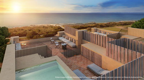 1+2-bedroom apartment in the Pestana Porto Covo Beach Residences 242137980