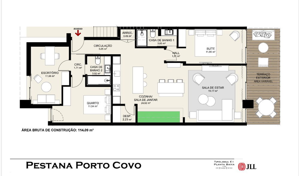 3 bedroom apartment, in Pestana Porto Covo, Porto Covo 3643761502