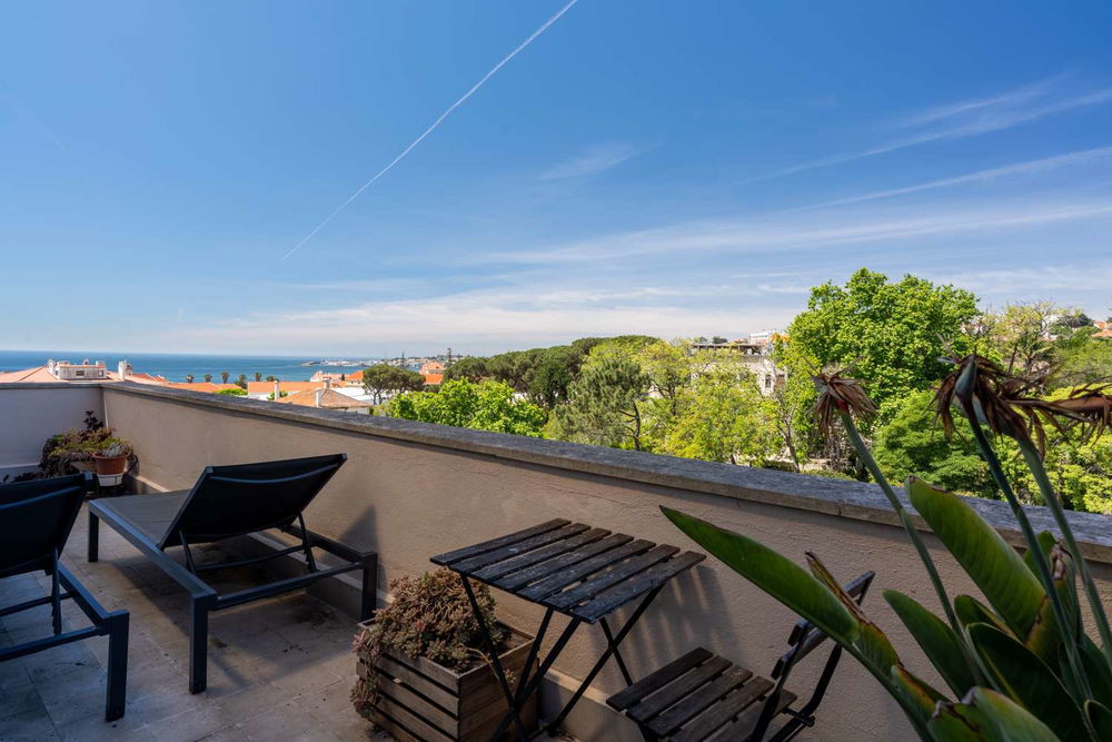 4-bedroom penthouse duplex with swimming pool and sea views, Estoril 504615426