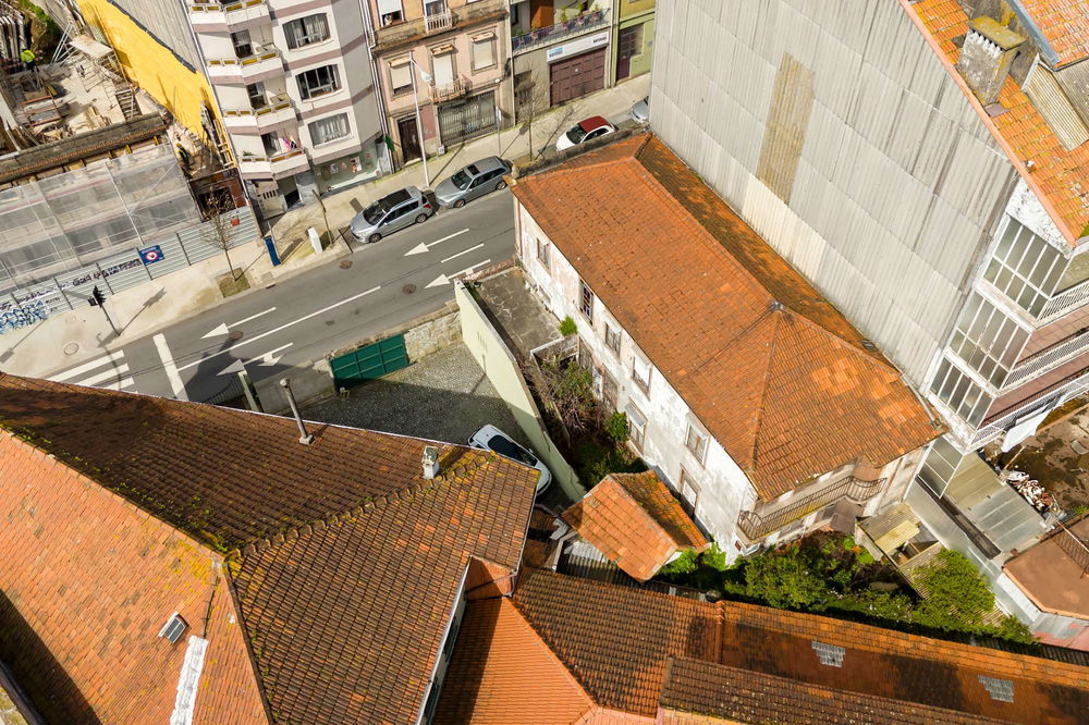 Plot of land with approved architectural plans in Bonfim, Porto 3071881879