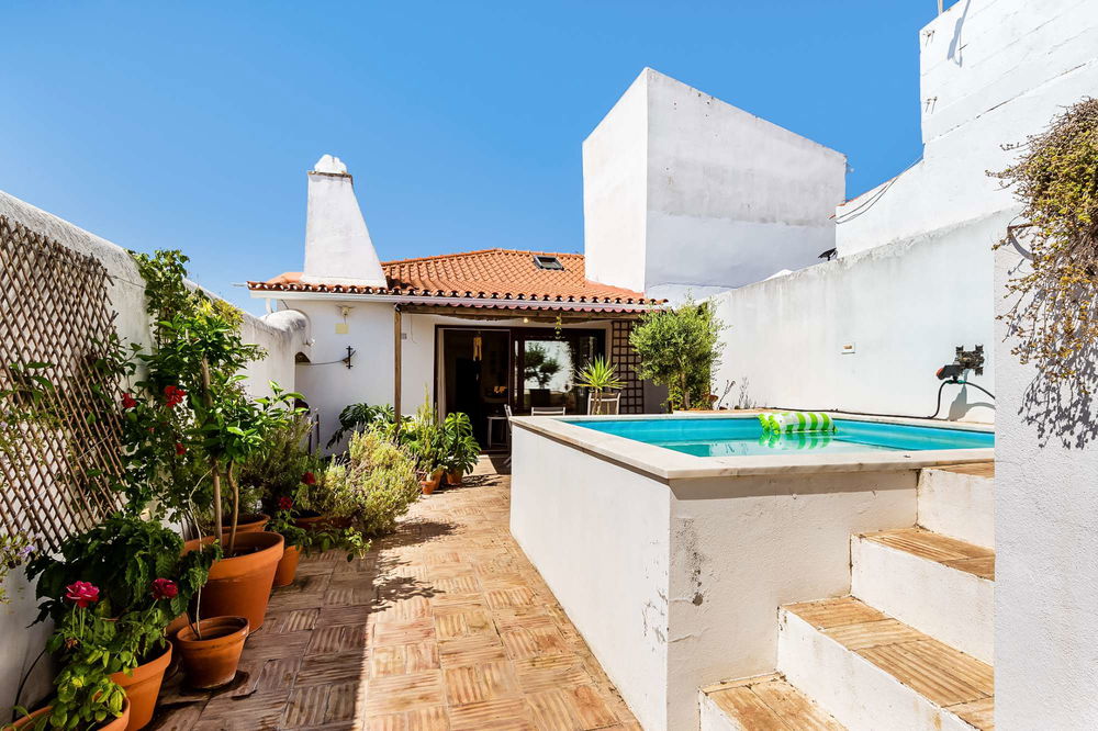 3-bedroom semi-detached house with pool and fireplace in Alvito, Alentejo 510064608