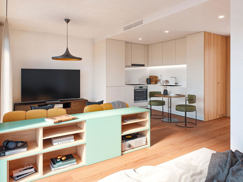 0+1-bedroom apartment in Antas Atrium – 2nd phase, Porto 1154890574