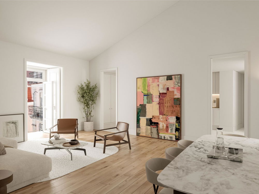 New 1-bedroom apartment with balcony at Stephens, in Lisbon 4131775049